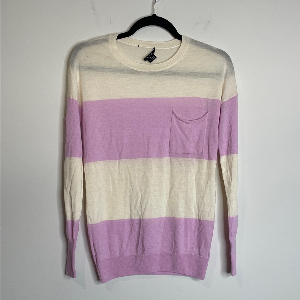 Theory | Women’s Fine Preen Tollie 100% Wool Thin Sweater Size Small